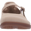 image:imageWHITIN Womens Barefoot Mary Jane Flats  Wide Toe Box  Zero Drop Sole  Adjustable StrapsW94  Beige