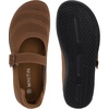 image:imageWHITIN Womens Barefoot Mary Jane Flats  Wide Toe Box  Zero Drop Sole  Adjustable StrapsW94  Brown