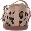 image:imageWHITIN Womens Barefoot Mary Jane Flats  Wide Toe Box  Zero Drop Sole  Adjustable StrapsW94  Leopard