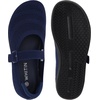 image:imageWHITIN Womens Barefoot Mary Jane Flats  Wide Toe Box  Zero Drop Sole  Adjustable StrapsW94  Navy Blue