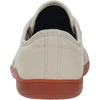 image:imageWHITIN Womens Canvas Barefoot Shoes  Wide Width Minimalist Sneakers  Classic Fit Low TopW81v2  Canvas Beige Gum