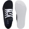 image:imageWHITIN Womens Canvas Barefoot Shoes  Wide Width Minimalist Sneakers  Classic Fit Low TopW81v2  Canvas Black White