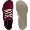 image:imageWHITIN Womens Canvas Barefoot Shoes  Wide Width Minimalist Sneakers  Classic Fit Low TopW81v2  Canvas Red Beige