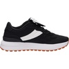 image:imageWHITIN Womens Canvas Wide Toe Box Walking Sneakers  Cushioned Comfort  Folded Long TongueS301  Black