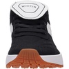 image:imageWHITIN Womens Canvas Wide Toe Box Walking Sneakers  Cushioned Comfort  Folded Long TongueS301  Black