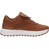 image:imageWHITIN Womens Canvas Wide Toe Box Walking Sneakers  Cushioned Comfort  Folded Long TongueS301  Brown
