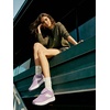image:imageWHITIN Womens Canvas Wide Toe Box Walking Sneakers  Cushioned Comfort  Folded Long TongueS301  Purple