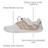 image:imageWHITIN Womens Minimalist Barefoot Trail Running Shoes  Wide Toe BoxW30  Beige