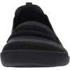 image:imageWHITIN Womens Round Toe Slip On Penny Loafers  Wide Barefoot Flats with Breathable KnitBlack
