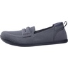 image:imageWHITIN Womens Round Toe Slip On Penny Loafers  Wide Barefoot Flats with Breathable KnitGrey