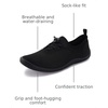 image:imageWHITIN Womens Versatile Water Shoes  Lightweight amp PackableZ21  Black