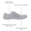 image:imageWHITIN Womens Water amp Land Shoes  Quick Drying  CasualStyle InspiredW75v2  Grey Pink  Water Shoes 