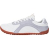 image:imageWHITIN Womens Wide Barefoot Sneakers  Retro TrackInspired Trainer  Zero Drop LifestyleWhite Gum