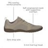 image:imageWHITIN Womens Wide Barefoot Trail Running Shoes  Minimalist Hiking Footwear  Zero Drop  Flexible TractionKhaki
