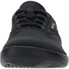 image:imageWHITIN Womens Wide Canvas Minimalist Barefoot Shoes  Zero Drop Sole  Casual SneakerW87  All Black