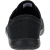 image:imageWHITIN Womens Wide Canvas Minimalist Barefoot Shoes  Zero Drop Sole  Casual SneakerW87  All Black