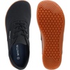 image:imageWHITIN Womens Wide Canvas Minimalist Barefoot Shoes  Zero Drop Sole  Casual SneakerW87  BlackGum