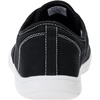 image:imageWHITIN Womens Wide Canvas Minimalist Barefoot Shoes  Zero Drop Sole  Casual SneakerW87  BlackWhite