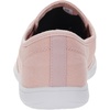 image:imageWHITIN Womens Wide Canvas Minimalist Barefoot Shoes  Zero Drop Sole  Casual SneakerW87  Pink