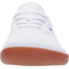 image:imageWHITIN Womens Wide Canvas Minimalist Barefoot Shoes  Zero Drop Sole  Casual SneakerW87  White Gum