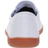 image:imageWHITIN Womens Wide Canvas Minimalist Barefoot Shoes  Zero Drop Sole  Casual SneakerW87  White Gum