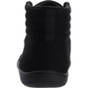 image:imageWHITIN Womens Wide HighTop Canvas Barefoot Sneakers  Minimalist StreetReady Fit  ComfortForward Ankle SupportW823  All Black