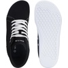 image:imageWHITIN Womens Wide HighTop Canvas Barefoot Sneakers  Minimalist StreetReady Fit  ComfortForward Ankle SupportW823  Black White