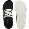 image:imageWHITIN Womens Wide HighTop Canvas Barefoot Sneakers  Minimalist StreetReady Fit  ComfortForward Ankle SupportW823  Leopard Black