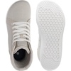 image:imageWHITIN Womens Wide HighTop Canvas Barefoot Sneakers  Minimalist StreetReady Fit  ComfortForward Ankle SupportW823  Light Grey