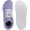 image:imageWHITIN Womens Wide HighTop Canvas Barefoot Sneakers  Minimalist StreetReady Fit  ComfortForward Ankle SupportW823  Purple