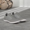 image:imageWHITIN Womens Wide Minimalist Barefoot Shoes  Zero Drop SoleW85  Light Grey