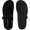 image:imageWHITIN Womens Wide Toe Box Barefoot Mary Jane Flats  Zero DropW95  All Black