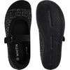 image:imageWHITIN Womens Wide Toe Box Barefoot Mary Jane Flats  Zero DropW95  Black White