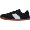 image:imageWHITIN Womens Wide Toe Box Barefoot Shoes  Fashion Suede Patchwork Design  Zero Drop SoleBlack Gum