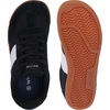 image:imageWHITIN Womens Wide Toe Box Barefoot Shoes  Fashion Suede Patchwork Design  Zero Drop SoleBlack Gum