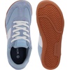 image:imageWHITIN Womens Wide Toe Box Barefoot Shoes  Fashion Suede Patchwork Design  Zero Drop SoleBlue Gum
