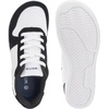 image:imageWHITIN Womens Wide Toe Box Barefoot Shoes  Zero Drop  Fashion Patchwork Design SneakerBlack White