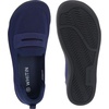 image:imageWHITIN Womens Wide Toe Box Loafers Barefoot Slip On Flats W607  Roomy forefoot comforteffortless wearbalanced foot alignmentbreathable knit uppernatural walking feelallday comfortDark Blue