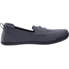 image:imageWHITIN Womens Wide Toe Box Loafers Barefoot Slip On Flats W607  Roomy forefoot comforteffortless wearbalanced foot alignmentbreathable knit uppernatural walking feelallday comfortGrey
