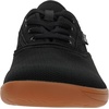 image:imageWHITIN Womens Wide Toe Box Minimalist Barefoot Shoes  Zero Drop SoleW872  Black Gum
