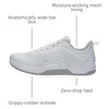 image:imageWHITIN Womens Wide Toe Box Road Running Shoe  Zero DropWhite