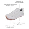 image:imageWHITIN Womens Wide Toe Box Road Running ShoesWhite