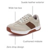 image:imageWHITIN Womens Wide Toe Box Shoes  Athleisure Zero Drop Sneakers  Classic DesignS24  Apricot