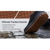 image:imageWHITIN Womens Wide Toe Box Walking Sneakers  Cushioned Support for Daily ComfortBlack