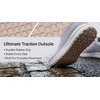 image:imageWHITIN Womens Wide Toe Box Walking Sneakers  Cushioned Support for Daily ComfortGrey