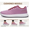 image:imageWHITIN Womens Wide Toe Box Walking Sneakers  Cushioned Support for Daily ComfortPurple