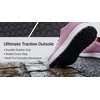 image:imageWHITIN Womens Wide Toe Box Walking Sneakers  Cushioned Support for Daily ComfortPurple