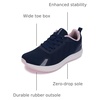 image:imageWHITIN Womens Wide Toe Box amp Zero Drop Road Running Shoes  Superior Comfort with Optimal StabilityS881  Blue