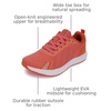 image:imageWHITIN Womens Wide Toe Box amp Zero Drop Road Running Shoes  Superior Comfort with Optimal StabilityS881  Orange