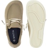 image:imageWHITIN Womens Wide Width Slip On Barefoot Loafers Minimalist Shoes Size 8 Zero Drop LaceUp Casual Boat Jogging Gym Tennis Khaki 39
